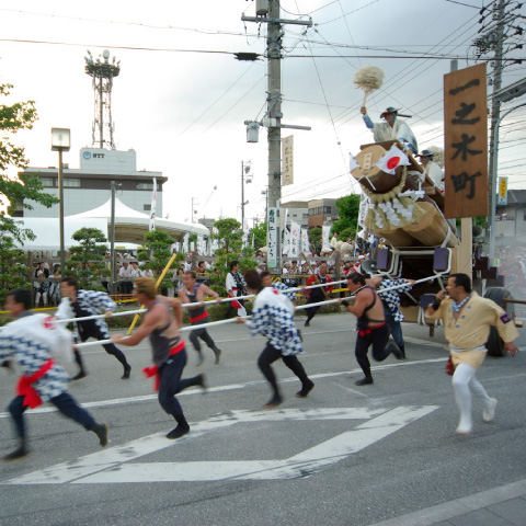 一之木町須原奉曳団